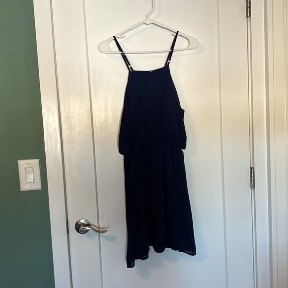 Navy blue summer dress - Picture 2 of 2